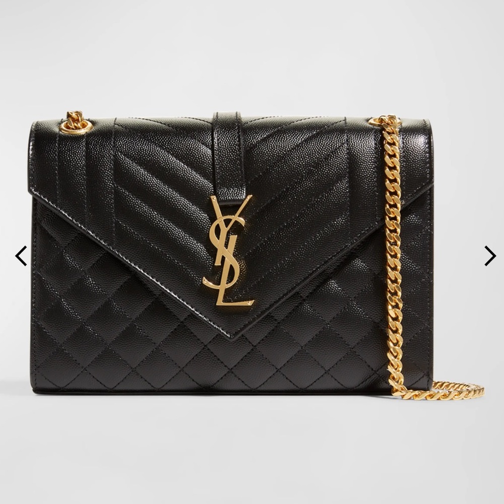 Saint Laurent Medium Envelope Quilted